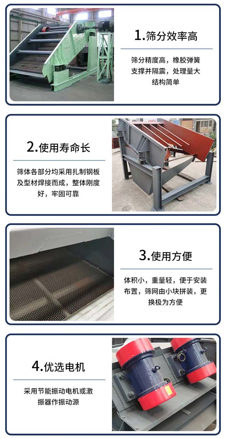 復頻式振動篩優勢