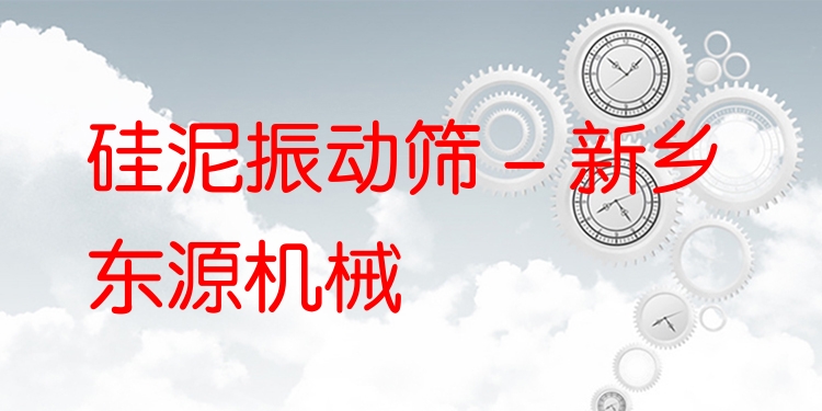 硅泥振動篩 - 新鄉東源機械