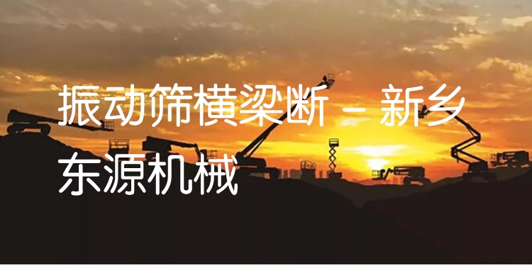 振動(dòng)篩橫梁斷 - 新鄉(xiāng)東源機(jī)械
